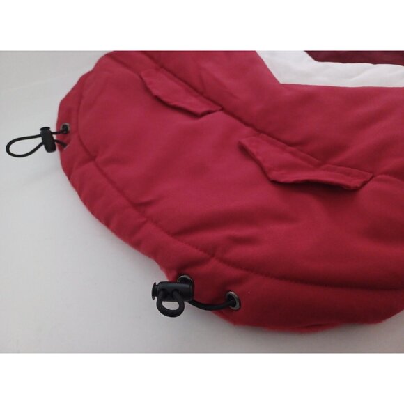 Paw &Tail Puffer Dog Vest Red Medium - Picture 6 of 8
